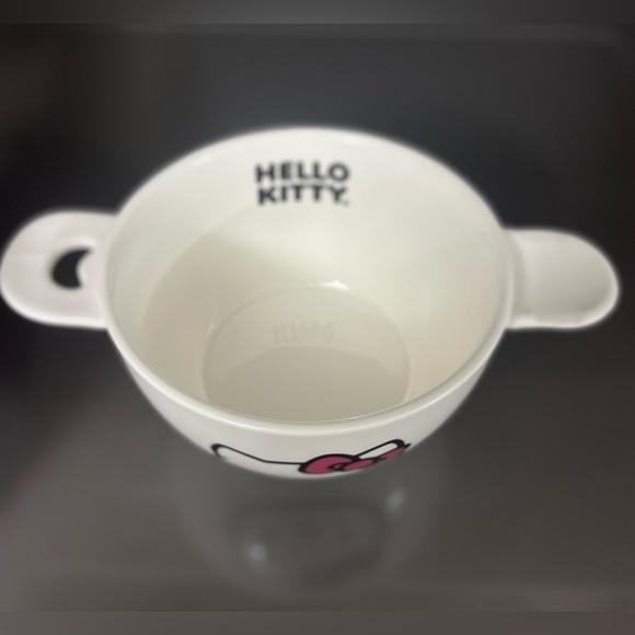 Hello Kitty Enjoy The Little Things Ramen Bowl With Spoon & Chopsticks brand new - Picture 7 of 11